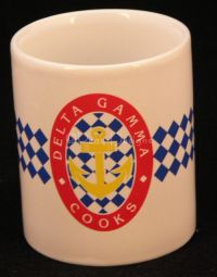 DELTA GAMMA COOKS Sorority Coffee Mug